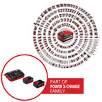 Einhell 4512112 Original Starter Kit 2X 4,0 Ah Akkus und Twincharger Power X-Change (Li-Ion, 18 V, 75 min Ladezeit, passend für alle Geräte), 2.21 x 1.85 x 0.77 cm