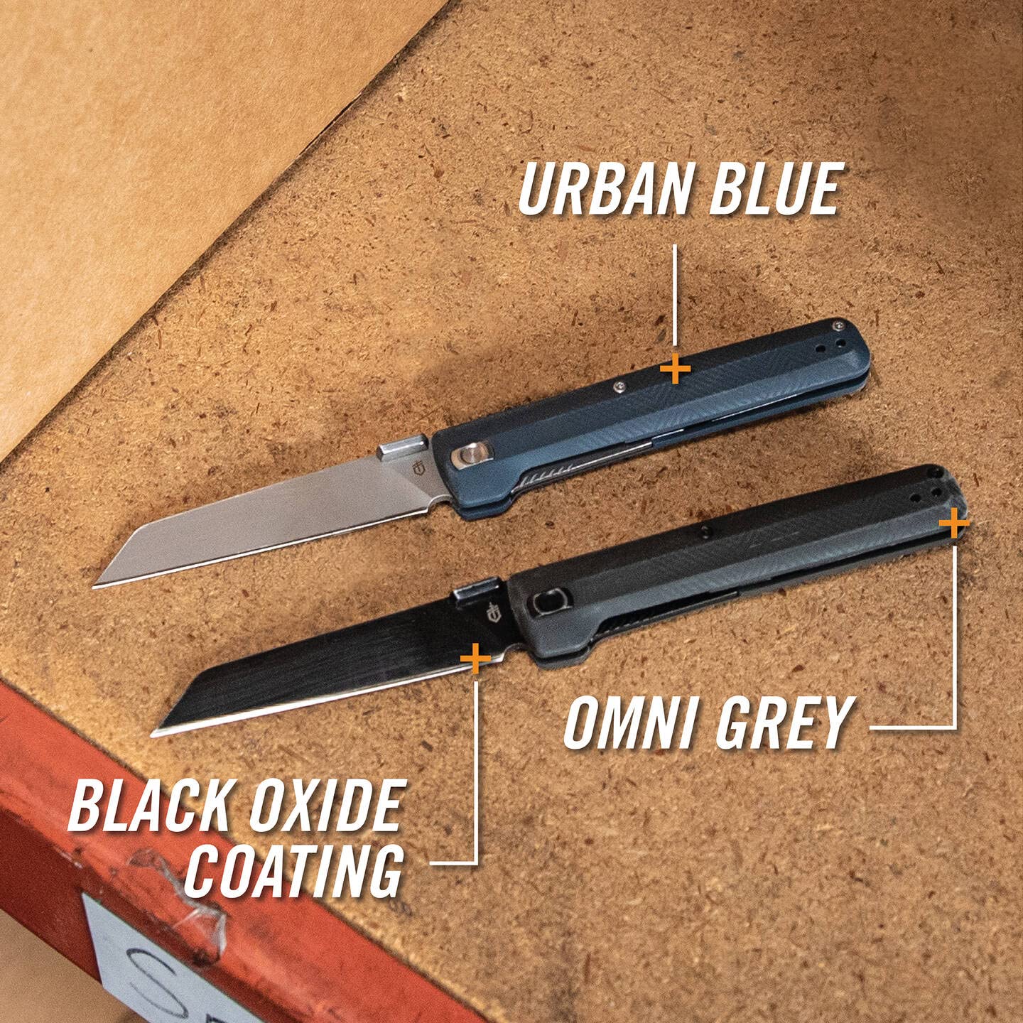 Gerber Taschenmesser mit Gürtelclip, Pledge, 7Cr17MoV Edelstahlklinge im Reverse-Tanto-Look, Griffschalen aus glasfaserverstärktem Nylon, Klingenlänge: 9,2 cm, 1067369