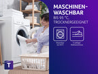 Traumnacht BT Kiddy Kindermatratze Pure , 60 x 120 cm, Schadstoffgeprüft nach Öko-Tex Standard 100, hautfreundlicher Bezug abnehmbar und waschbar, produziert nach deutschem Qualitätsstandard, Weiß