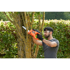 BLACK+DECKER Säbelsäge universal elektrisch 400W (zum Sägen Von Holz, Metall Oder Kunststoff, Inkl. Holzsägeblatt (239mm) KS880EC