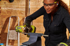 RYOBI 18 V ONE Brushless Akku-Trennsäge RCT18BL-0, 76 mm Scheibendurchmesser, Kompakt und einhändig bedienbar, LED-Beleuchtung, G5 GripZone, ohne Akku und Ladegerät