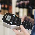 DYMO LabelManager 160 Grundset mit Beschriftungsgerät | Tragbarer Drucker mit 3 Rollen Etikettenband für DYMO D1 | AZERTY-Tastatur | Ideal für Büro oder Zuhause