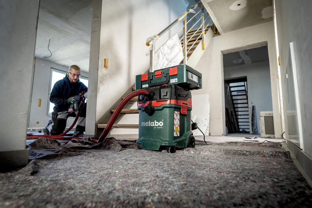 metabo ASA 30 M PC Allessauger – 602087000 – Nass-/Trockensauger mit integrierter Filterabreinigung – 8 m Kabellänge