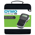DYMO LabelManager 280 Wiederaufladbares Handheld-Etikettendrucker-Set, QWERTY-Tastatur, mit 2 Rollen D1-Etiketten und Tragetasche