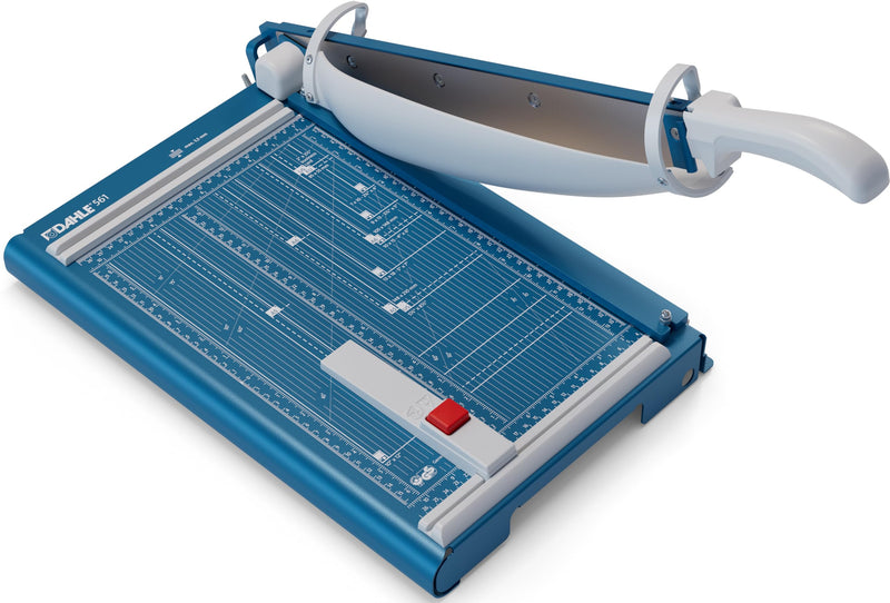 Dahle 561 Papierschneider mit Sicherheitsautomatik (Bis DIN A4, 35 Blatt Schneidleistung), 265 x 440 mm