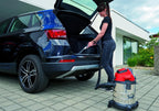 Einhell Akku-Nass-Trockensauger TC-VC 18/20 Li S-Solo Power X-Change (18 V, 20 L Edelstahlbehälter, Rollen, Zubehörhalterung, inkl. div. Filter und Düsen, ohne Akku)