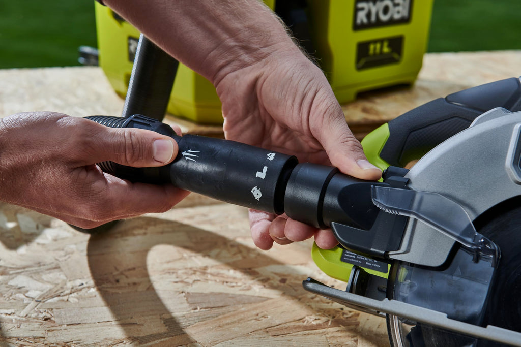 RYOBI 18 V ONE+ Brushless Akku-Handkreissäge RCS18BL-0, 184 mm Sägeblatt, werkzeuglose Einstellungen, ohne Akku und Ladegerät