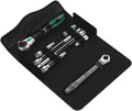 Wera 05135949001 Kraftform Kompakt Zyklop MS1 Metal/Speed 1/4 Zoll, 8-teilig, 8 Stück, Farbig, One Size
