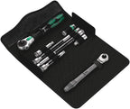 Wera 05135949001 Kraftform Kompakt Zyklop MS1 Metal/Speed 1/4 Zoll, 8-teilig, 8 Stück, Farbig, One Size