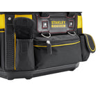 STANLEY FatMax Werkzeugtasche/Werkzeugbeutel (50x33x31cm, mit runder Öffnung, formstabile Konstruktion, leicht zugängliche Fächer, ergonomischer Handgriff) FMST1-70749