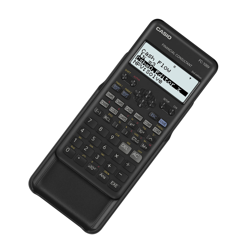 Casio FC-100V-2, Finanzrechner Second Edition, FC-100V-2-W-ET