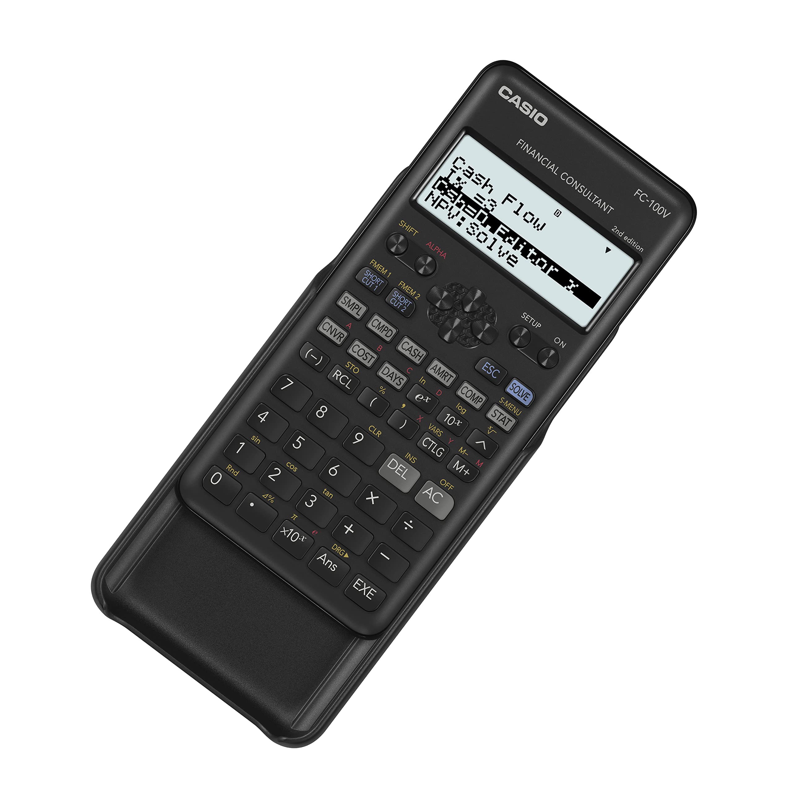 Casio FC-100V-2, Finanzrechner Second Edition, FC-100V-2-W-ET
