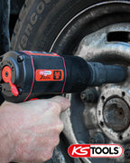 KS Tools Schlagschrauber Druckluft THE DEVIL 3/4" 515.3400 2000Nm I Druckluft Schlagschrauber in 3-Stufen einstellbar 1290, 1010, 660 Nm I Hochleistungs-Doppel-Hammer-Schlagwerk