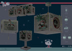 Dalber Kinder Tischlampe Nachttischlampe Piraten The Pirates Tiere, Grau, 14 x 14 x 29 cm