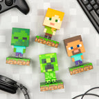 Minecraft Creeper Licht, 3D Lampe - Offiziell lizenziert, Nachtlicht - 12 cm hoch, Batteriebetrieben, Gaming-Raum & Schlafzimmerdeko, Grün