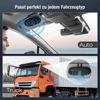 Freisprecheinrichtung für Auto Bluetooth 5.1 mit Clip Wireless Freisprechanlage Verbindet mit Siri & Google Assistant Unterstützung Auto EIN Aus Lauter 6W Lautsprecher für GPS Musik Telefon, Schwarz