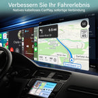 Tadcov Mini Carplay Wireless Adapter für iPhone & Apple, Auto Connect, Verwandelt Kabel in Wireless, Plug-and-Play, kompakter USB-Dongle für Autos mit Apple CarPlay (iOS 10+, ab 2015), 1 Pcs