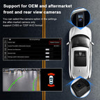 PEMP Linux Display für BMW 1er F20 F21 F22 3er F30 F31 F32 F33 F34 F35 NBT CIC Kabelgebunden und Drahtlos CarPlay Android Auto Nutzen das Original Bluetooth. 1920 x 720 Bildschirm (2012-2017)