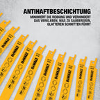 DEWALT 12-tlg. Säbelsägeblätter Set mit Aufbewahrungs-Box, DT2445-QZ