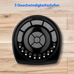 MEDION E11 TF Turmventilator mit Fernbedienung (3 Geschwindigkeitsstufen, leiser Schlafmodus, 45 Watt Leistung, 60° horizontale Oszillation, Timer, MD12067) schwarz