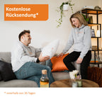 sleepling Seitenschläferkissen 40 x 145 cm, Body Pillow, langes Kissen mit Bezug aus 100 % Softer Mikrofaser, Schlafkissen Seitenschläfer, Füllmengengarantie, 60 Grad waschbar, Ökotex