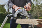 RYOBI 18 V ONE+ Brushless Akku-Handkreissäge RCS18BL-0, 184 mm Sägeblatt, werkzeuglose Einstellungen, ohne Akku und Ladegerät
