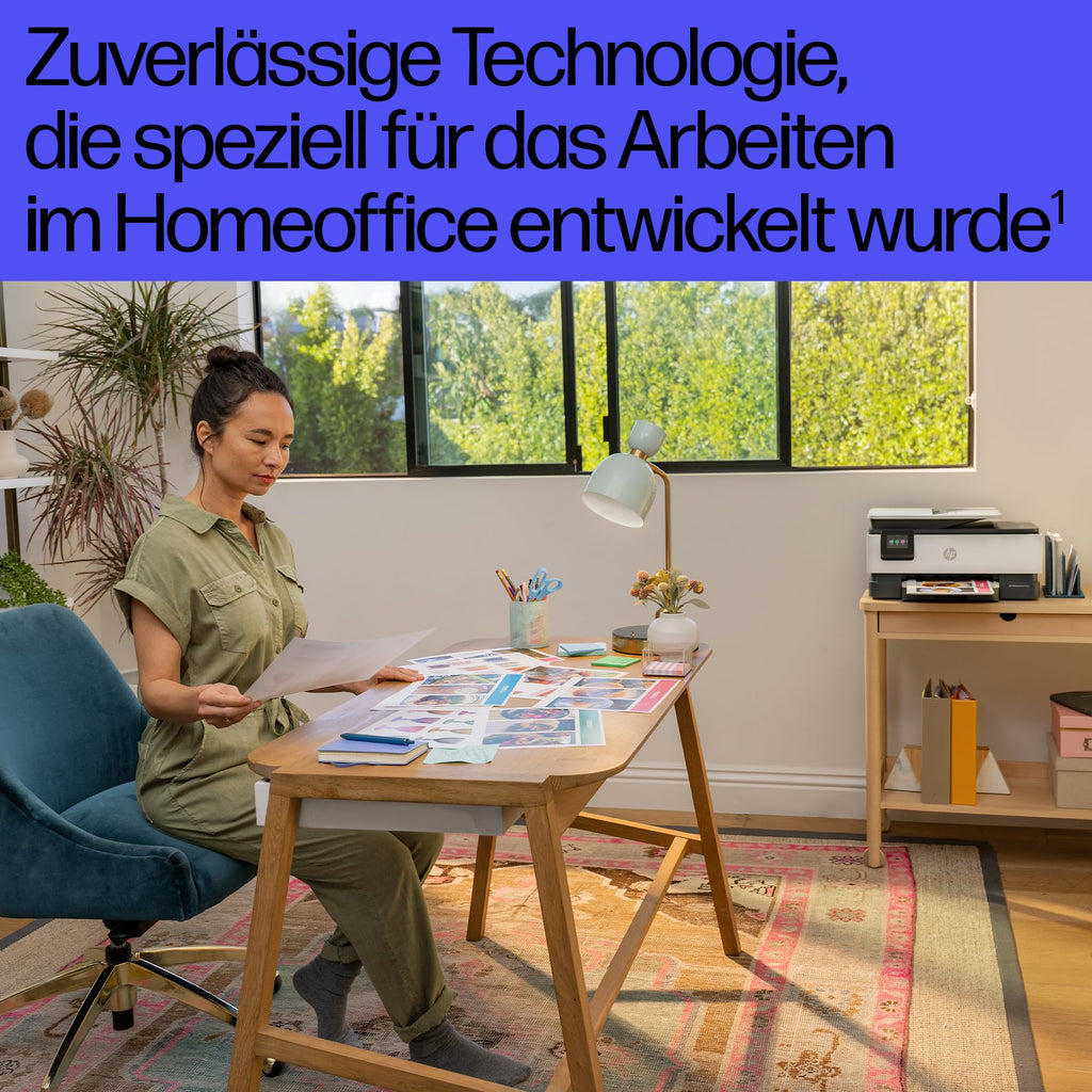 HP OfficeJet Pro 8122e Multifunktionsdrucker, 6 Monate gratis drucken Instant Ink inklusive, Drucker, Scanner, Kopierer, Fax, WLAN, LAN, Duplex, ePrint, Airprint, Basalt