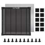 UniTak3D Honeycomb Wabentisch für Laser Graviermaschine 500x500mm for XTool D1/D1 Pro/S9/S10/S30 Pro/RAY5 Engraver Desktop Protection with Aluminiumplatte Working Area 460x460mm