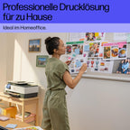 HP OfficeJet Pro 8122e Multifunktionsdrucker, 6 Monate gratis drucken Instant Ink inklusive, Drucker, Scanner, Kopierer, Fax, WLAN, LAN, Duplex, ePrint, Airprint, Basalt