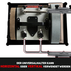 BUCKTOOL 250mm Nassschleifmaschine mit variabler Geschwindigkeit, Nass-Schleifmaschine, SCM8103
