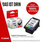 Canon Tinte - CL-546XL Original Drucker Farbtintenpatrone C/M/Y mit hoher Reichweite - Druckt bis zu 300 A4-Seiten (1 x druckerpatrone)