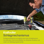 RYOBI 18 V ONE+ Akku-Schlagschrauber R18IW3-0 (max. Drehmoment 400 Nm, 1/2 Zoll Vierkant-Aufnahme, 3 Schaltstufen, Schlagzahl 0-3.200 min-1, LED-Beleuchtung, ohne Akku & Ladegerät im Karton)