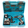 Makita HP333DSAX1 Akku-Schlagbohrschrauber 12V max. / 2,0 Ah, 2 Akkus + Ladegerät in Transportkoffer