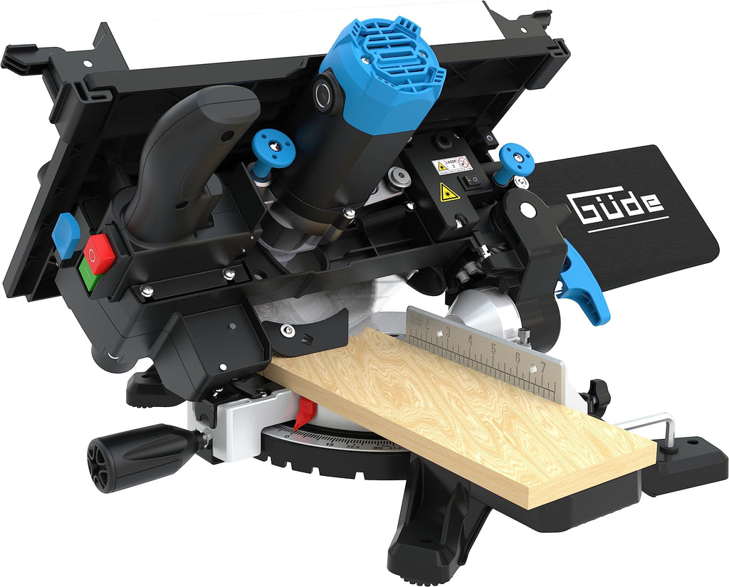 Güde 55270 Tisch- & Kappsäge TKGS 210 (2 in 1, Kapp- und Gehrungssäge & Tischkreissäge, 1500 Watt, 210 mm Sägeblatt, Laser)