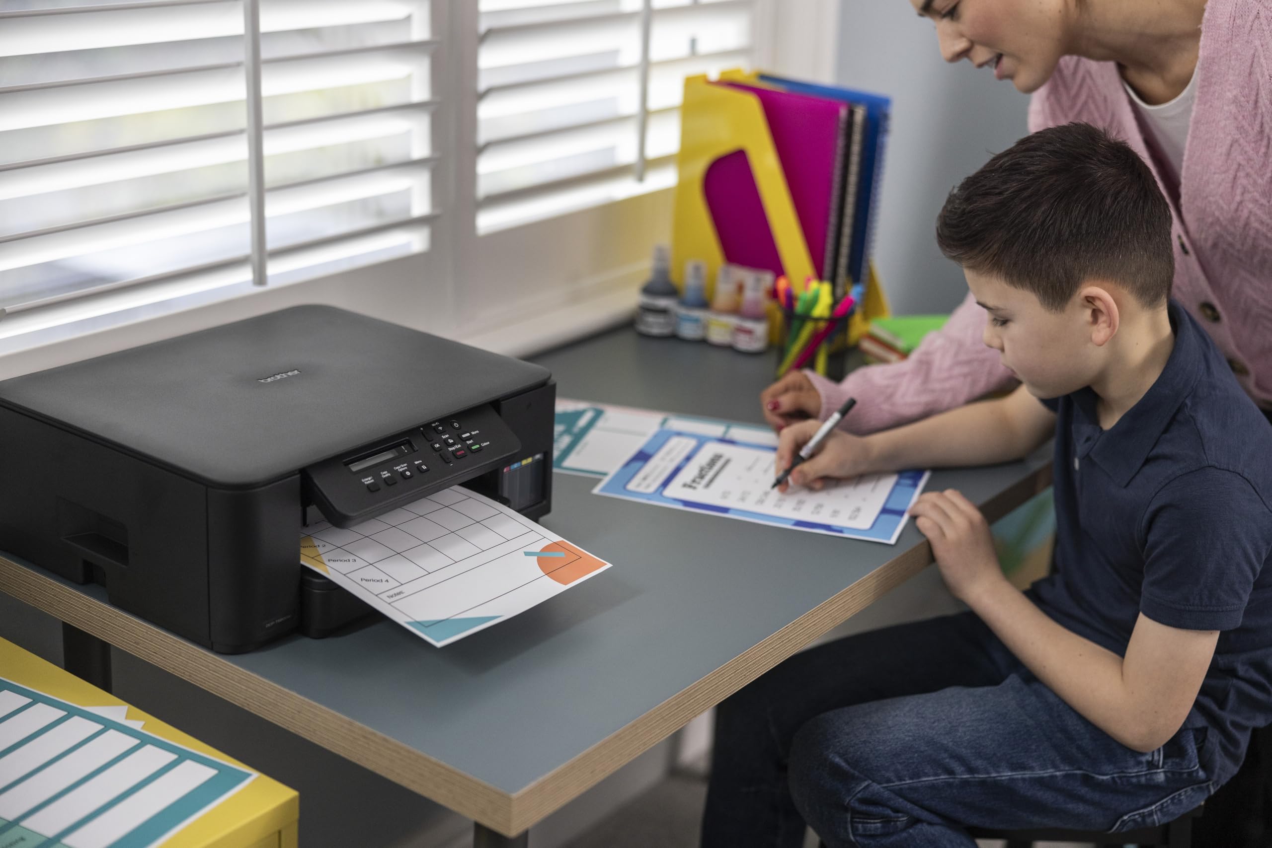 Brother DCP-T580DW 3-in-1 drahtloser Tintentankdrucker (Drucken, Scannen, Kopieren)