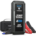 TOPDON JS2000Pro Starthilfe Powerbank, 2500A Jump Starter Auto Batterie Booster für bis zu 8L Benzin&6L Dieselmotoren, Auto Starter Powerpack PKW/Kfz mit Starthilfekabel/Eva Tasche/Eingebaute LED