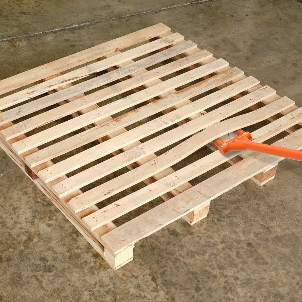 Dolibest Brecheisen Groß, 70cm Kuhfuss Brechstange Gerader Lang Abbruchwerkzeug Stahl Abrisswerkzeug Gross Paletten Zerlegen Palettenbrecher Werkzeug Kuhfuß Abrissstange Dachdecker Deckbrett