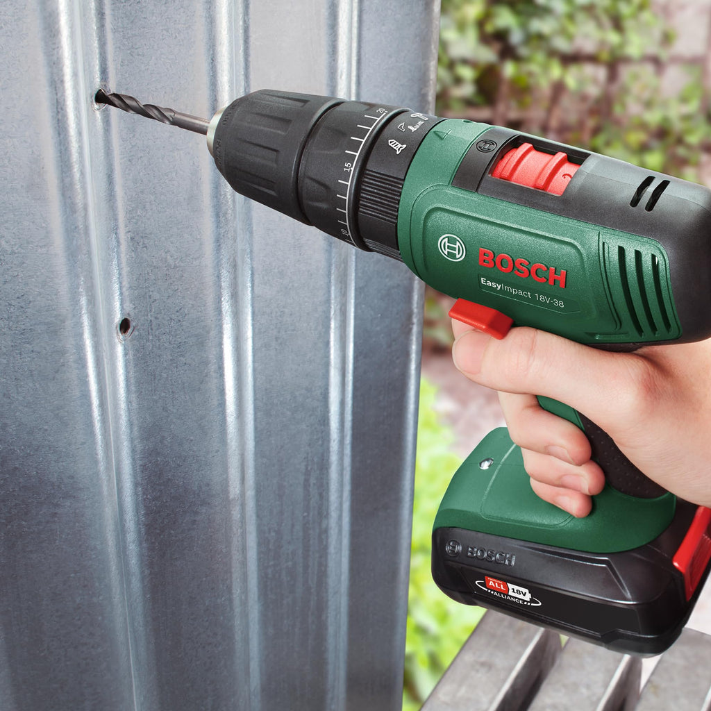 Bosch Akkuschrauber EasyDrill 18V-38 (1x Akku 2,5 Ah; 18 Volt System; im Koffer)