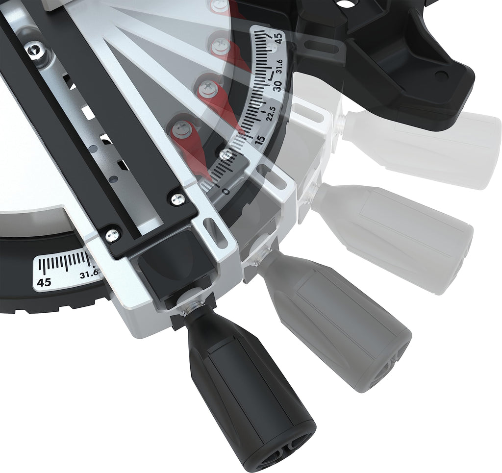 Güde 55270 Tisch- & Kappsäge TKGS 210 (2 in 1, Kapp- und Gehrungssäge & Tischkreissäge, 1500 Watt, 210 mm Sägeblatt, Laser)