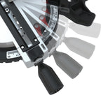 Güde 55270 Tisch- & Kappsäge TKGS 210 (2 in 1, Kapp- und Gehrungssäge & Tischkreissäge, 1500 Watt, 210 mm Sägeblatt, Laser)