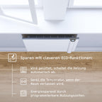 STIEBEL ELTRON Duo Wandkonvektor CND 150, 1,5 kW für ca. 20 m², LC-Display, Wochentimer, Elektroheizung energiesparend, ohne Stecker, 230V Festanschluss, 234815