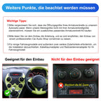 Android Autoradio 1din mit Navi 7 Zoll Bildschirm Android Auto & Wireless CarPlay Auto Radio Touch Display mit Bluetooth FM WiFi GPS SWC USB 2G+32G
