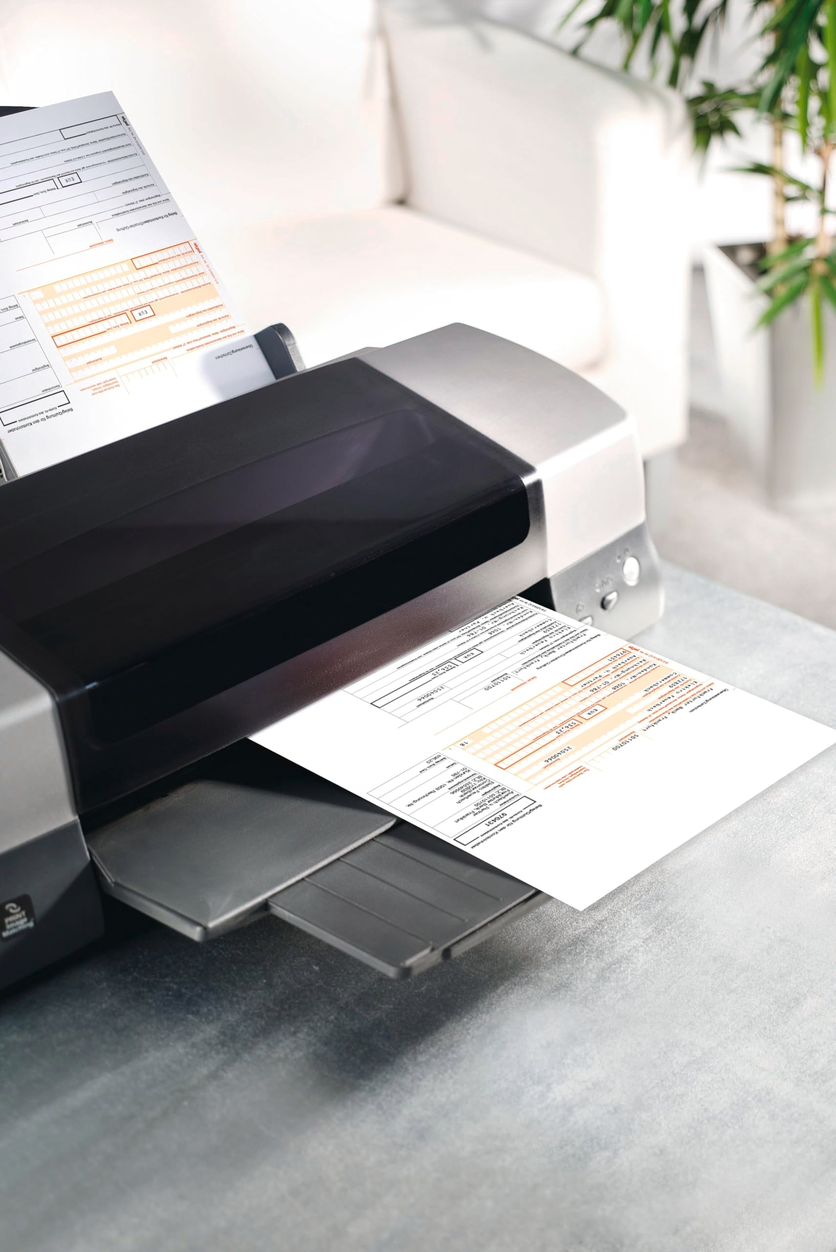 SIGEL ZV570 SEPA-Überweisungen, A4, 100 Blatt, Überweisungsträger / Zahlschein, mit gratis Beschriftungsvorlage