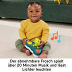 Fisher-Price Wippe kunterbunter Jumperoo Spielcenter mit Musik, Lichtern, Geräuschen und Lernspielzeug, HNX59