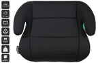 babyGO Sitzerhöhung Booster nach neuer I-Size Norm - Kindersitzerhöhung - Kindersitz/Autositz für Kinder (125-150 cm) Schwarz