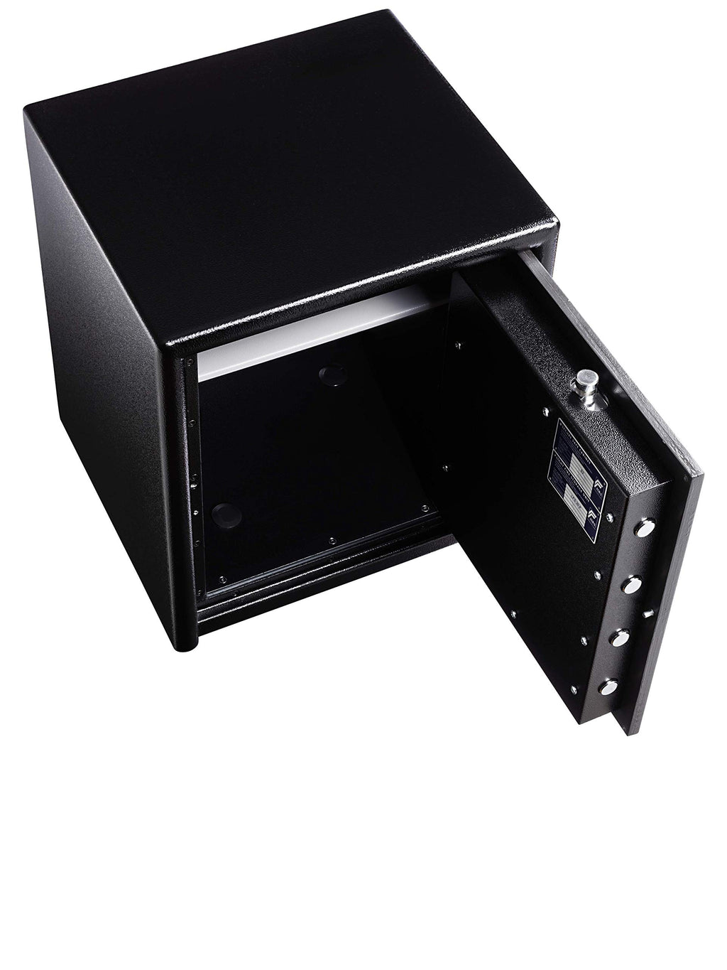 Burg-Wächter Möbeltresor mit elektronischem Zahlenschloss, Combi-Line, Sicherheitsstufe S2, Feuerschutz LFS 30 P, VdS-geprüft, 15 l, 44 kg, CL 440 E, Schwarz