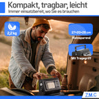 Z.M.C 2-in-1 Tragbare Gasheizung und Gaskocher mit LPG Anschluss, Camping Heizung 1,3 kW, Gasheizer für Outdoor, Camping, mobile Heizstrahler mit Piezozündung, Wärme & Kochen für unterwegs