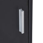 Relaxdays Rollcontainer Büro & Home Office, HBT: 57 x 48 x 34 cm, schwarz
