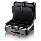 KNIPEX Werkzeugkoffer BIG Basic Move, leer, mit Rollen, Teleskopgriff, 54 Steckmöglichkeiten, 33 l Volumen, Werkzeugtrolley, 00 21 06 LE
