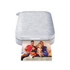 HP Sprocket Portable 2x3 Zoll Sofortbilddrucker (Weiß) Zink-Papierbündel